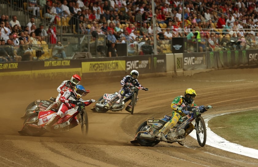 Wrocław, 29 lipca 2023, polscy żużlowcy z Drużynowym Pucharem Świata