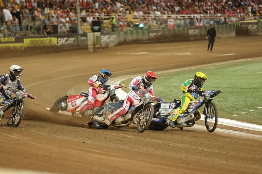 Wrocław, 29 lipca 2023, polscy żużlowcy z Drużynowym Pucharem Świata