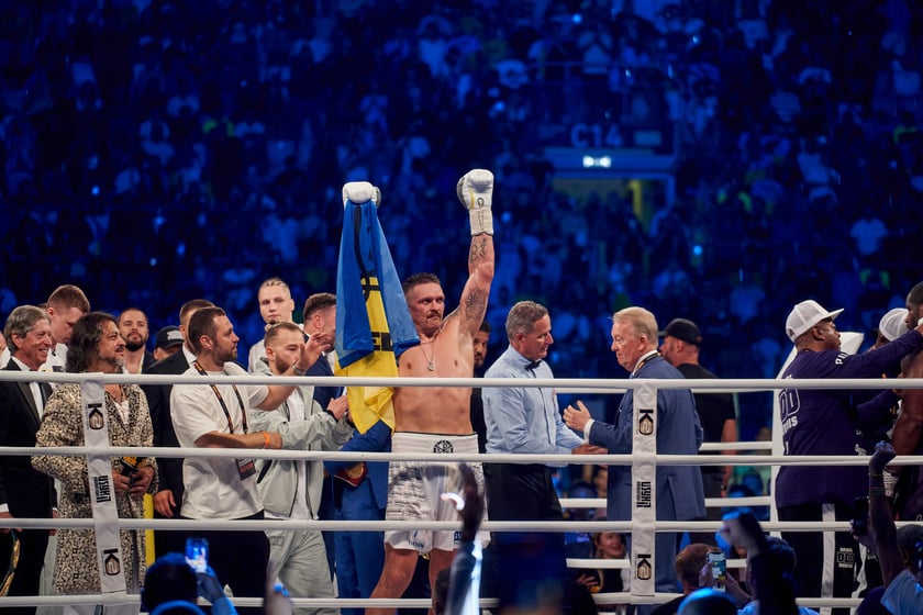 Usyk - Dubois. Zdjęcia z gali bokserskiej na Tarczyński Arenie we Wrocławiu