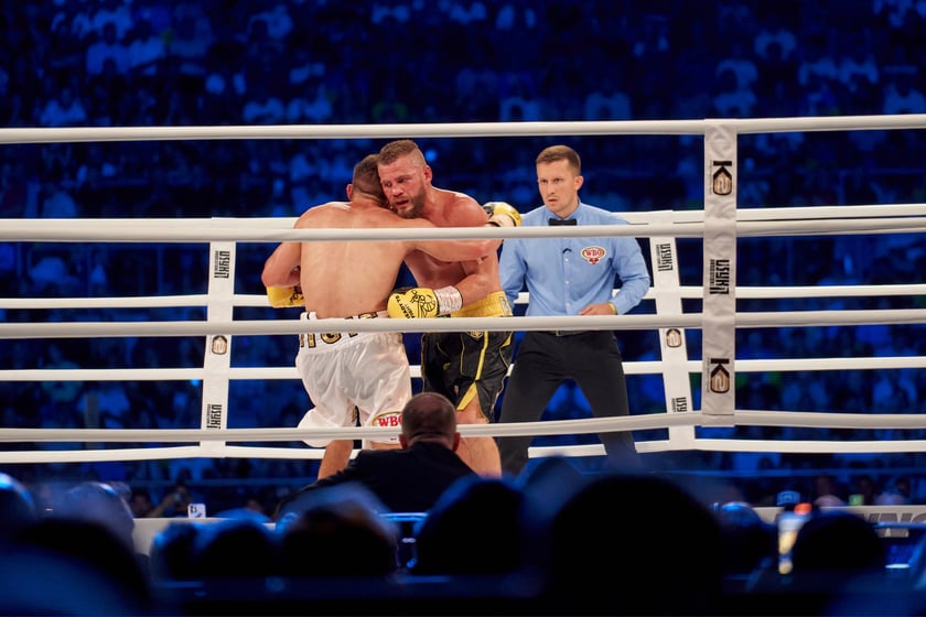 Usyk - Dubois. Zdjęcia z gali bokserskiej na Tarczyński Arenie we Wrocławiu