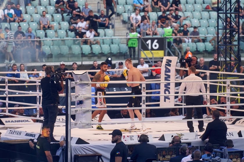 Usyk - Dubois. Zdjęcia z gali bokserskiej na Tarczyński Arenie we Wrocławiu
