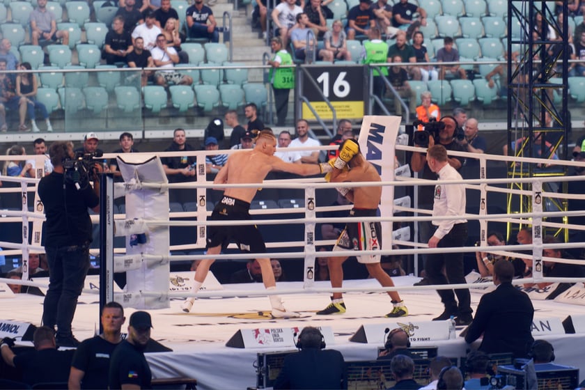 Usyk - Dubois. Zdjęcia z gali bokserskiej na Tarczyński Arenie we Wrocławiu