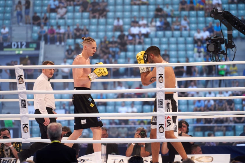 Usyk - Dubois. Zdjęcia z gali bokserskiej na Tarczyński Arenie we Wrocławiu