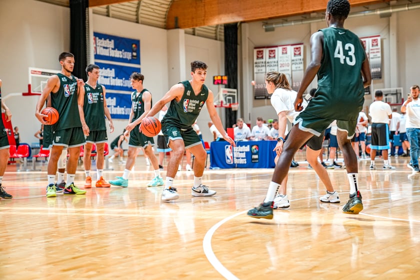 Basketball Without Borders Europe 2023, dzień 1.