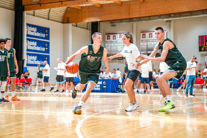 Basketball Without Borders Europe 2023, dzień 1.