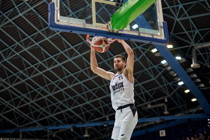Śląsk Wrocław 88:79 Arka Gdynia, hala Orbita, październik 2023
