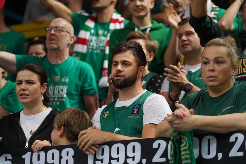mecz koszykówki Śląsk-Zastal, Wrocław 5 listopada 2023