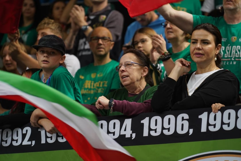 mecz koszykówki Śląsk-Zastal, Wrocław 5 listopada 2023