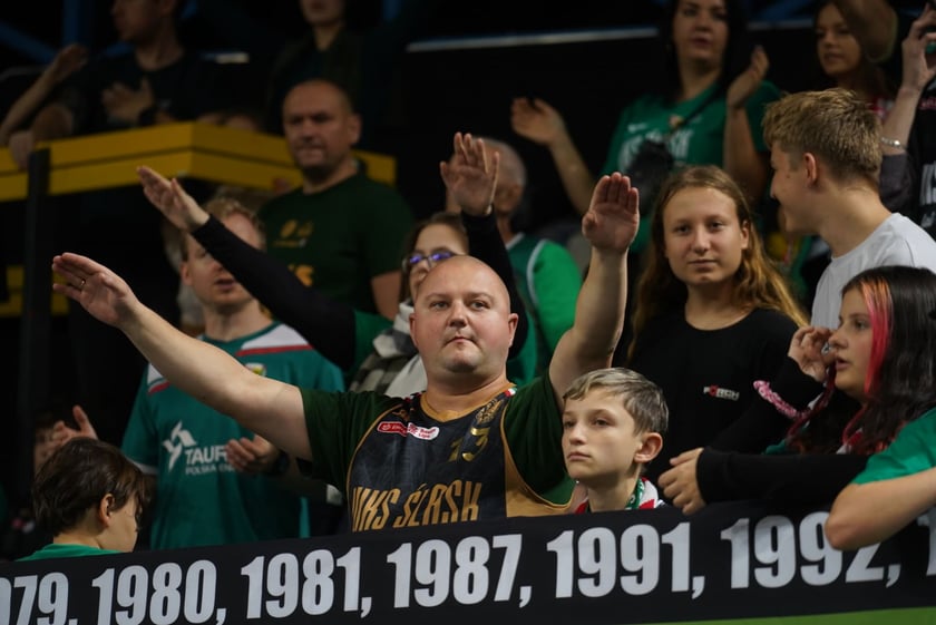 mecz koszykówki Śląsk-Zastal, Wrocław 5 listopada 2023