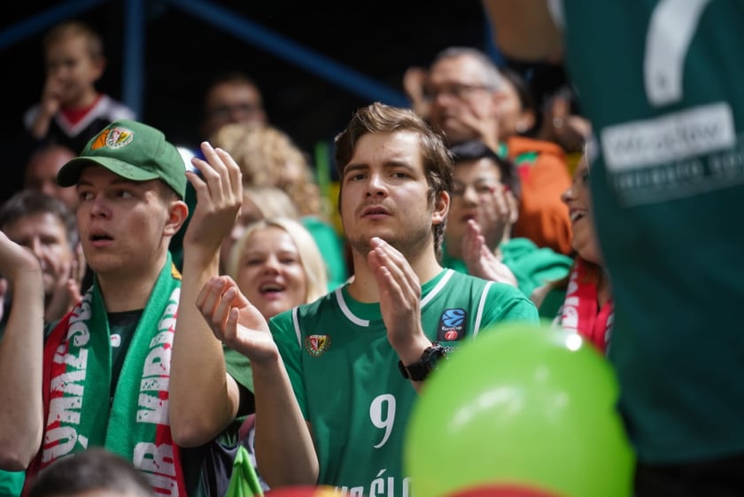 mecz koszykówki Śląsk-Zastal, Wrocław 5 listopada 2023