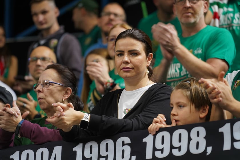 mecz koszykówki Śląsk-Zastal, Wrocław 5 listopada 2023