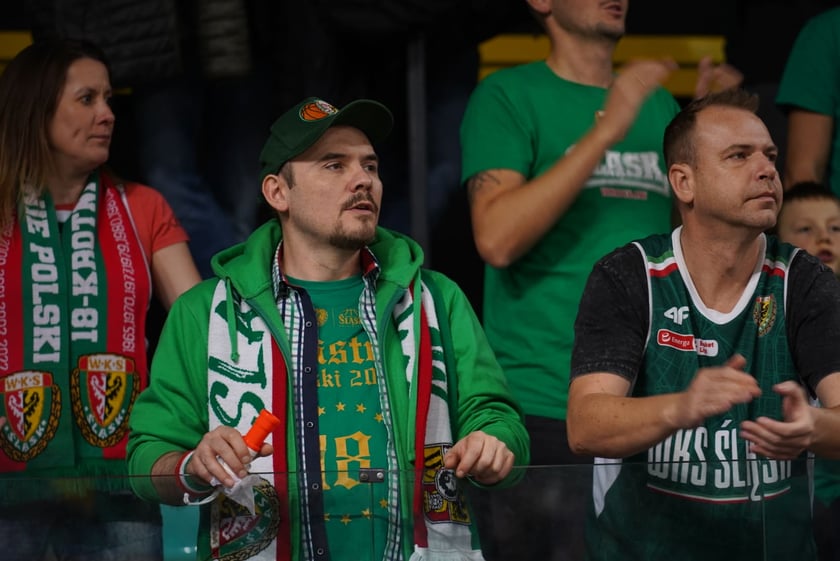 mecz koszykówki Śląsk-Zastal, Wrocław 5 listopada 2023