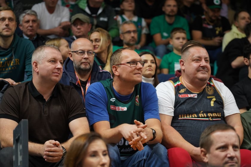 mecz koszykówki Śląsk-Zastal, Wrocław 5 listopada 2023