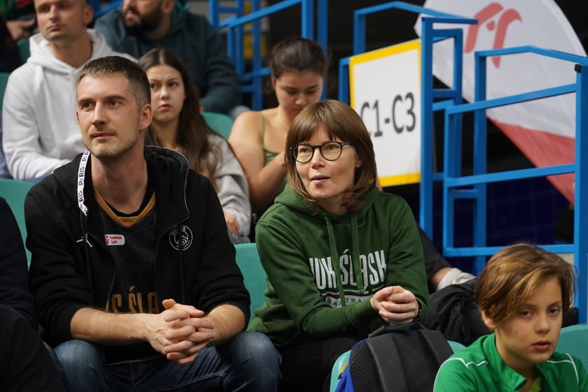 mecz koszykówki Śląsk-Zastal, Wrocław 5 listopada 2023