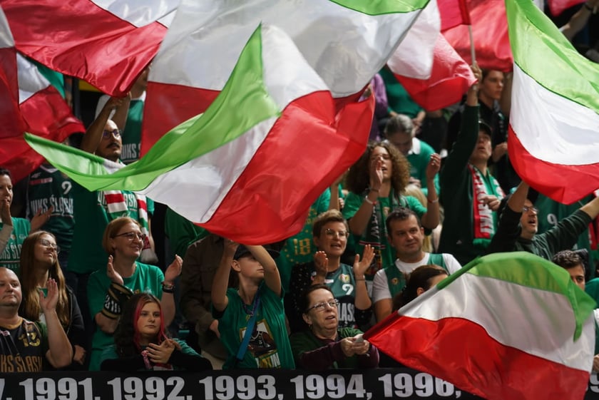mecz koszykówki Śląsk-Zastal, Wrocław 5 listopada 2023