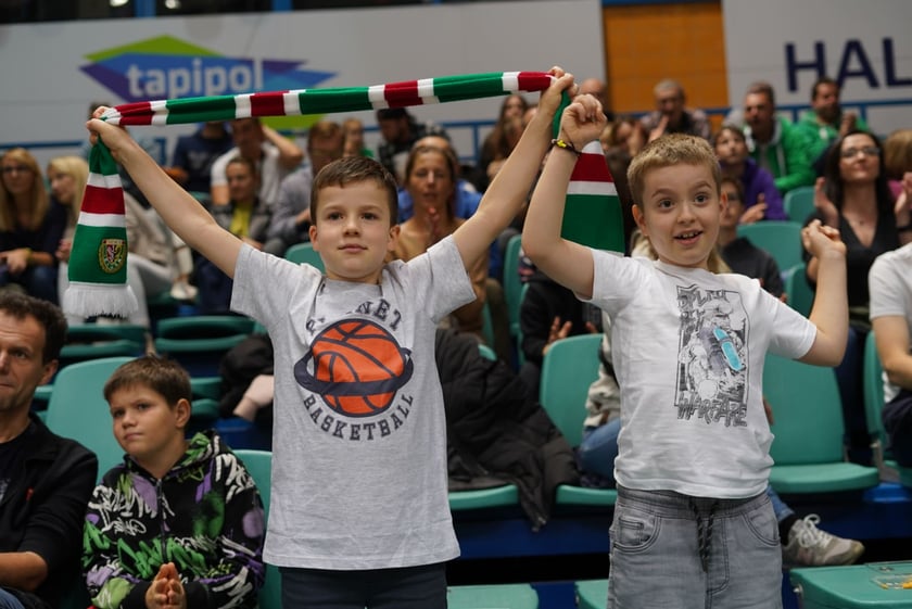 mecz koszykówki Śląsk-Zastal, Wrocław 5 listopada 2023
