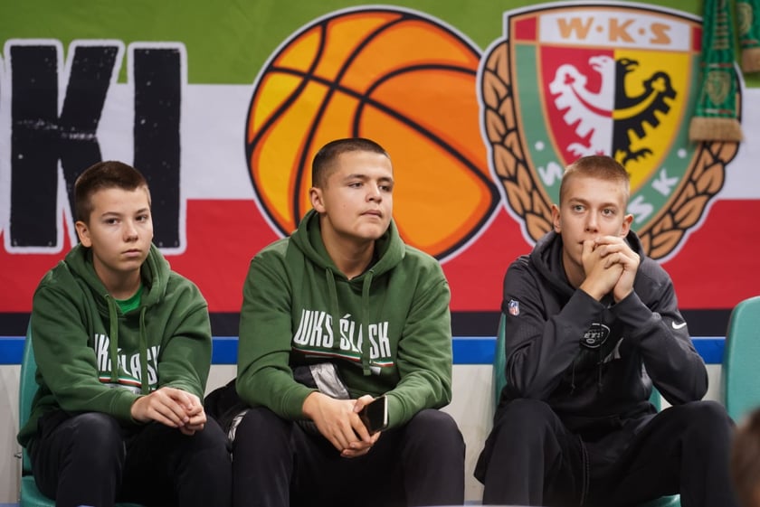 mecz koszykówki Śląsk-Zastal, Wrocław 5 listopada 2023