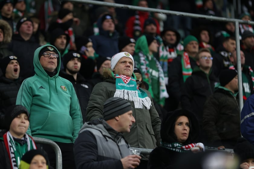 mecz Śląsk Wrocław - Korona Kielce, sobota 9 grudnia 2023