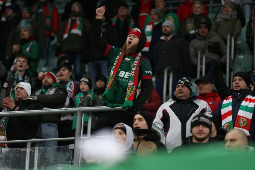 mecz Śląsk Wrocław - Korona Kielce, sobota 9 grudnia 2023