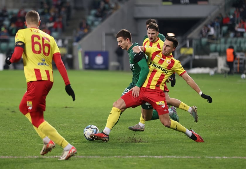mecz Śląsk Wrocław - Korona Kielce, sobota 9 grudnia 2023