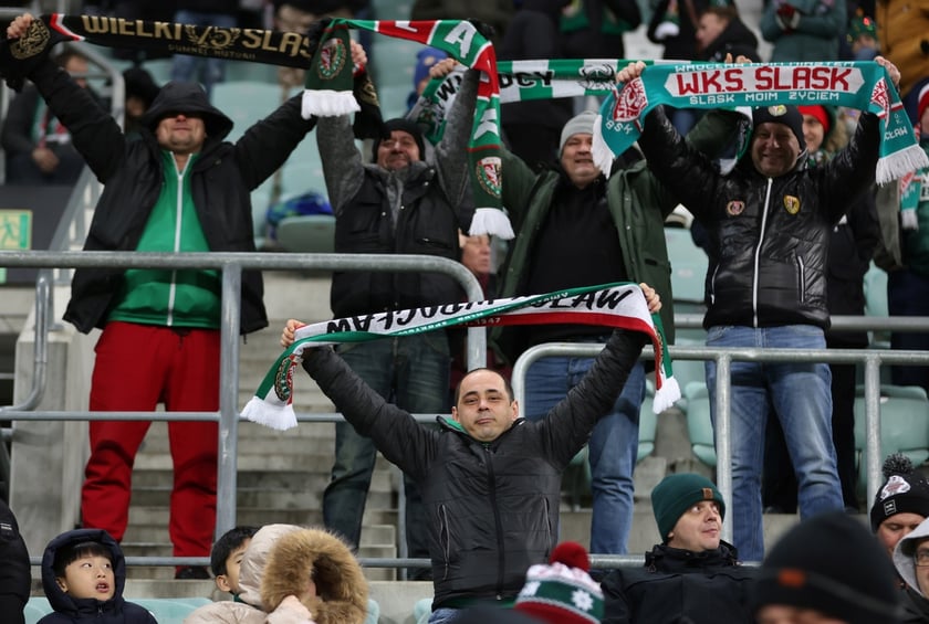 mecz Śląsk Wrocław - Korona Kielce, sobota 9 grudnia 2023