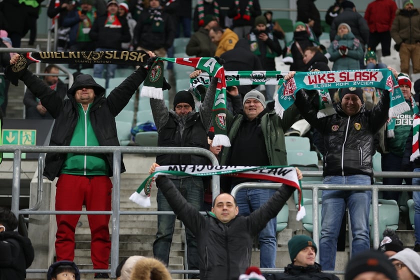 mecz Śląsk Wrocław - Korona Kielce, sobota 9 grudnia 2023