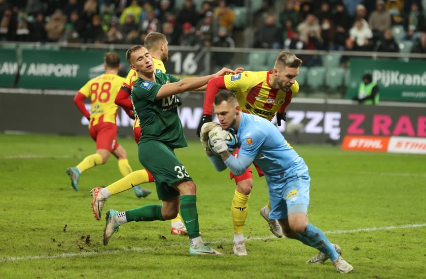 mecz Śląsk Wrocław - Korona Kielce, sobota 9 grudnia 2023