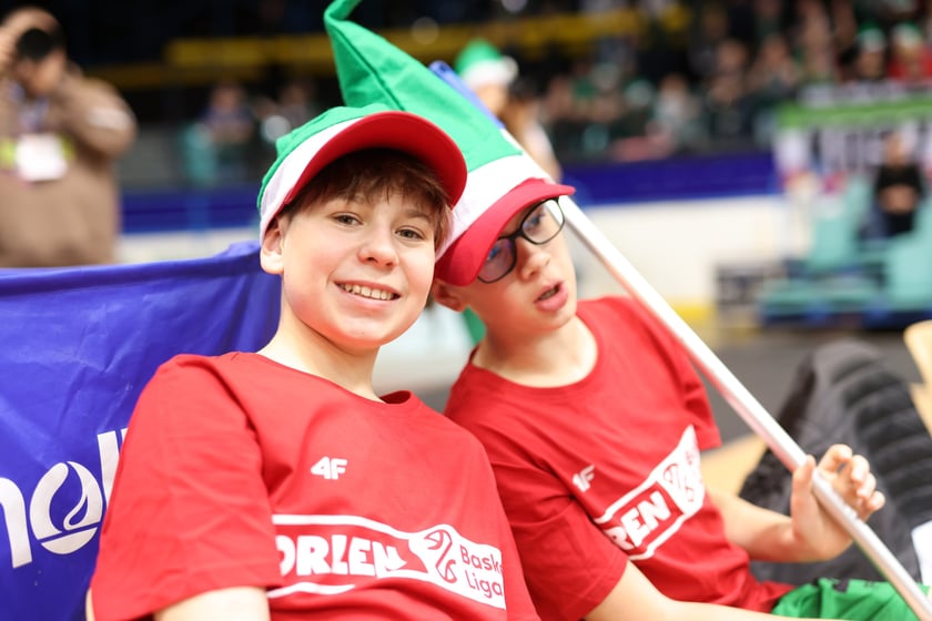 Śląsk Wrocław - Trefl Sopot, 23 grudnia 2023 r. - zdjęcia kibiców