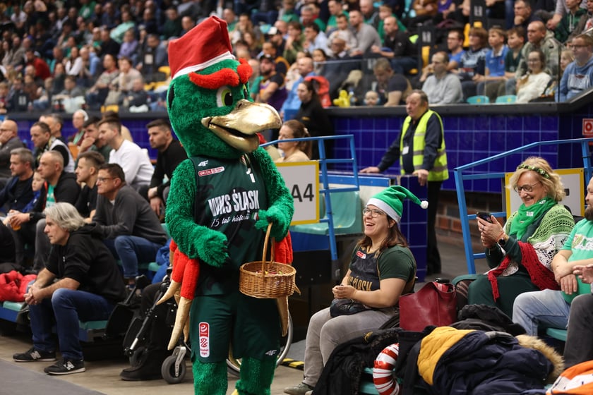 Śląsk Wrocław - Trefl Sopot, 23 grudnia 2023 r. - zdjęcia kibiców