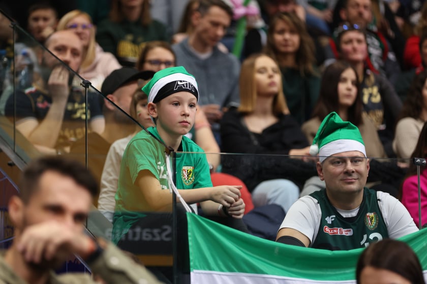 Śląsk Wrocław - Trefl Sopot, 23 grudnia 2023 r. - zdjęcia kibiców