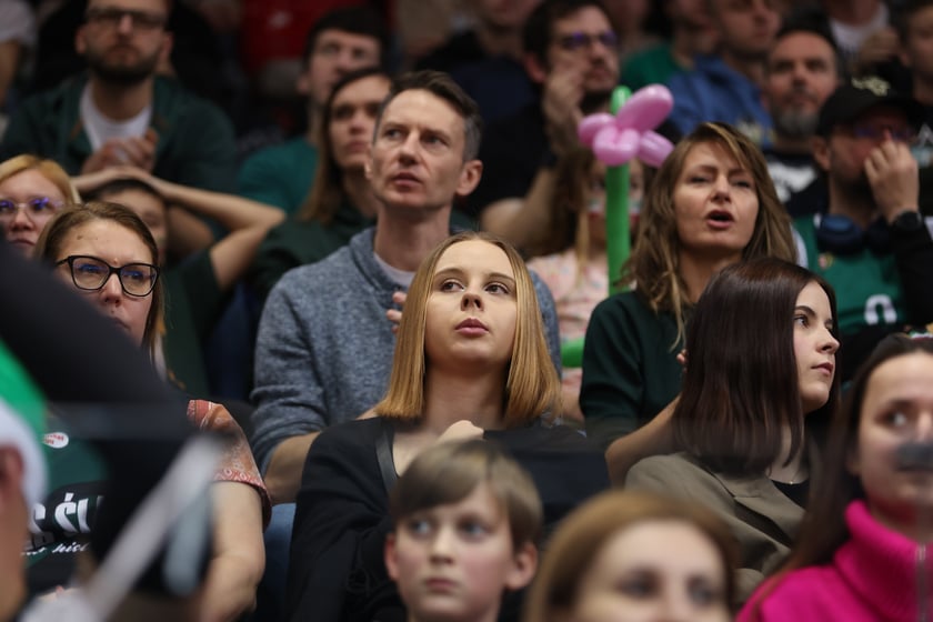 Śląsk Wrocław - Trefl Sopot, 23 grudnia 2023 r. - zdjęcia kibiców