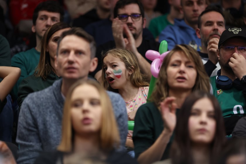 Śląsk Wrocław - Trefl Sopot, 23 grudnia 2023 r. - zdjęcia kibiców