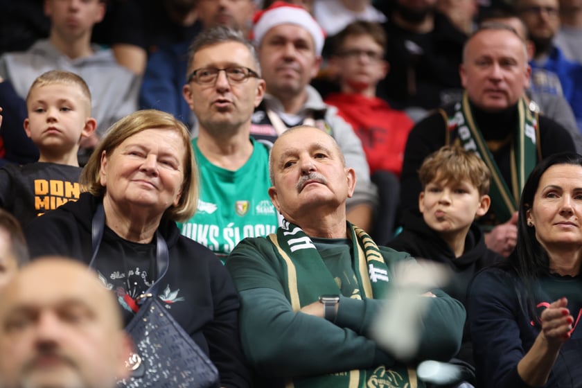 Śląsk Wrocław - Trefl Sopot, 23 grudnia 2023 r. - zdjęcia kibiców