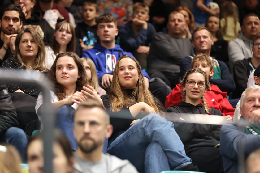 Śląsk Wrocław - Trefl Sopot, 23 grudnia 2023 r. - zdjęcia kibiców
