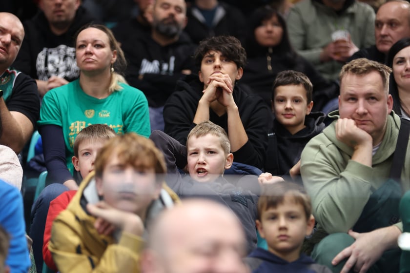 Śląsk Wrocław - Trefl Sopot, 23 grudnia 2023 r. - zdjęcia kibiców