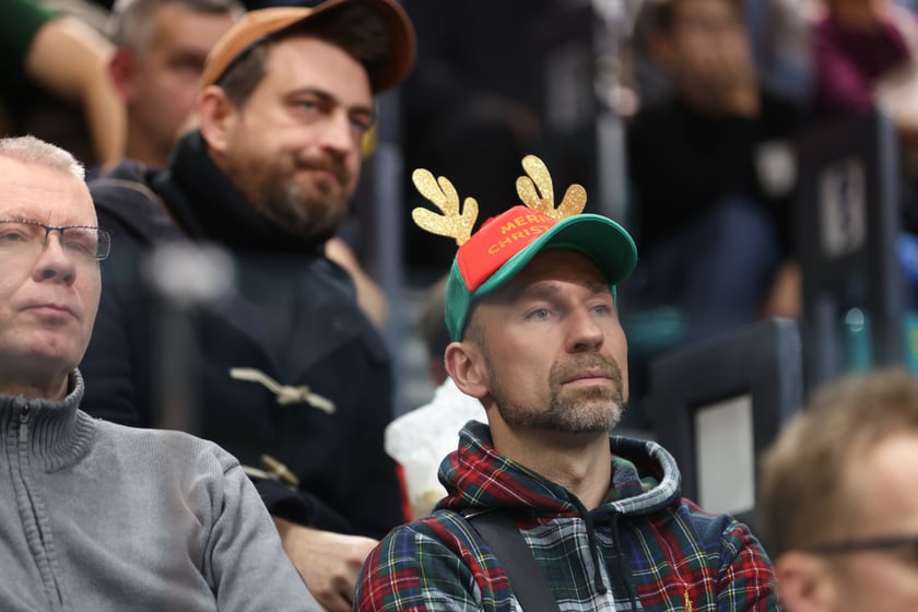 Śląsk Wrocław - Trefl Sopot, 23 grudnia 2023 r. - zdjęcia kibiców