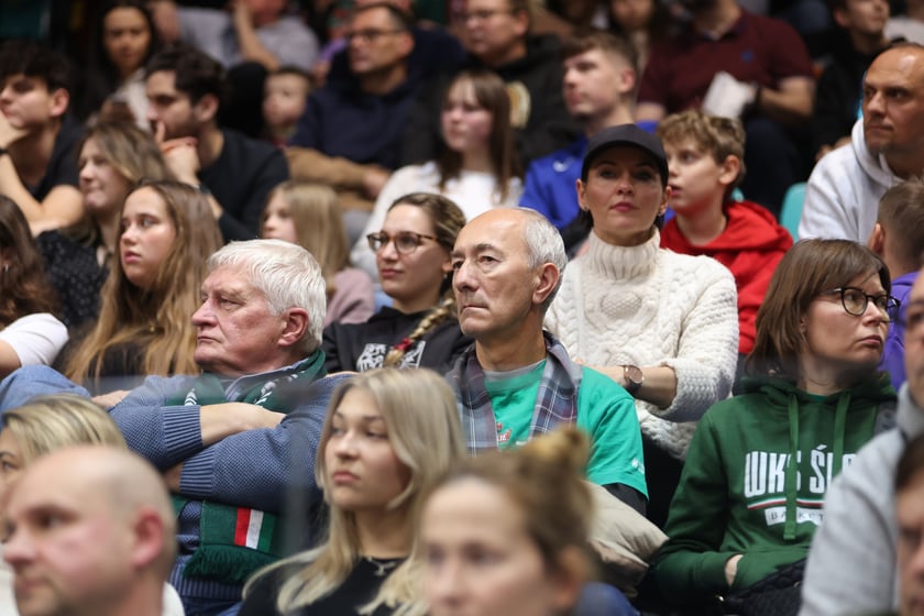 Śląsk Wrocław - Trefl Sopot, 23 grudnia 2023 r. - zdjęcia kibiców