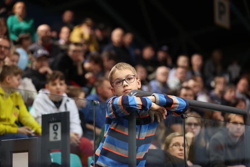 Śląsk Wrocław - Trefl Sopot, 23 grudnia 2023 r. - zdjęcia kibiców