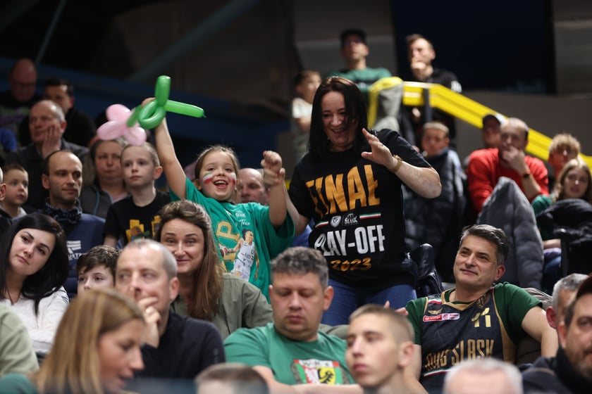 Śląsk Wrocław - Trefl Sopot, 23 grudnia 2023 r. - zdjęcia kibiców