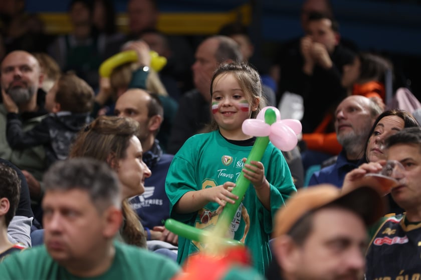 Śląsk Wrocław - Trefl Sopot, 23 grudnia 2023 r. - zdjęcia kibiców