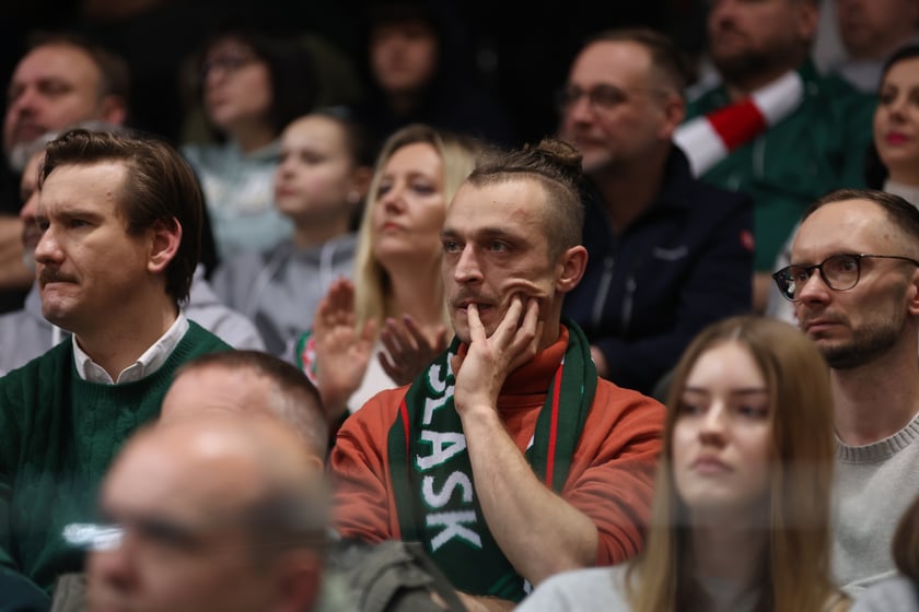 Śląsk Wrocław - Trefl Sopot, 23 grudnia 2023 r. - zdjęcia kibiców