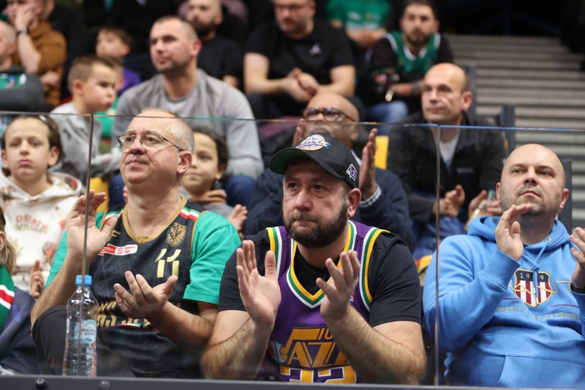 Śląsk Wrocław - Trefl Sopot, 23 grudnia 2023 r. - zdjęcia kibiców