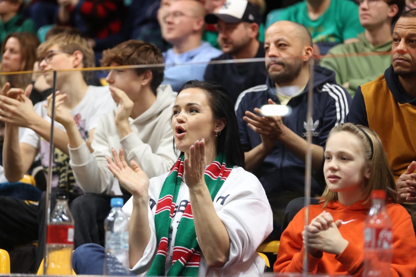 Śląsk Wrocław - Trefl Sopot, 23 grudnia 2023 r. - zdjęcia kibiców