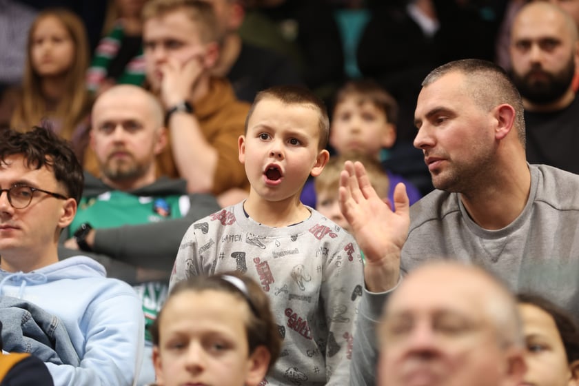 Śląsk Wrocław - Trefl Sopot, 23 grudnia 2023 r. - zdjęcia kibiców