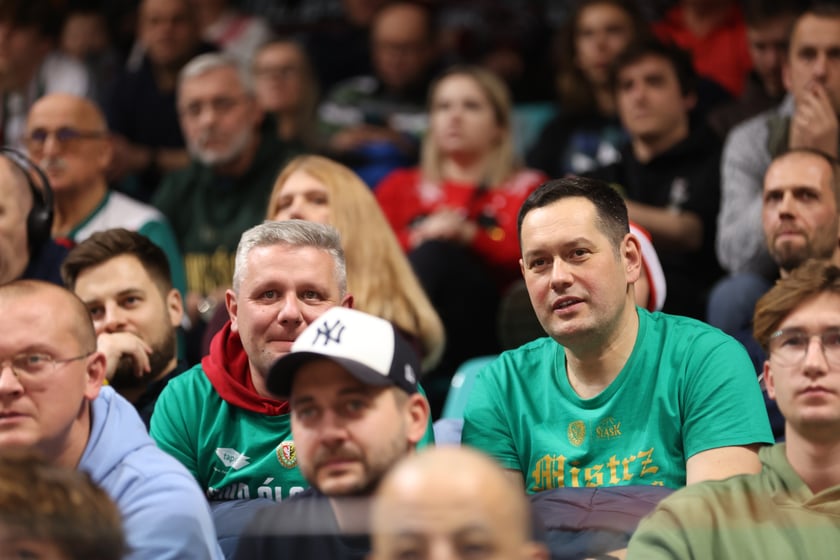 Śląsk Wrocław - Trefl Sopot, 23 grudnia 2023 r. - zdjęcia kibiców