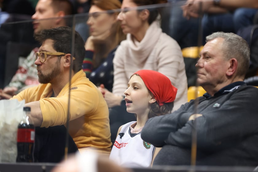 Śląsk Wrocław - Trefl Sopot, 23 grudnia 2023 r. - zdjęcia kibiców