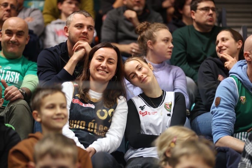 Śląsk Wrocław - Trefl Sopot, 23 grudnia 2023 r. - zdjęcia kibiców