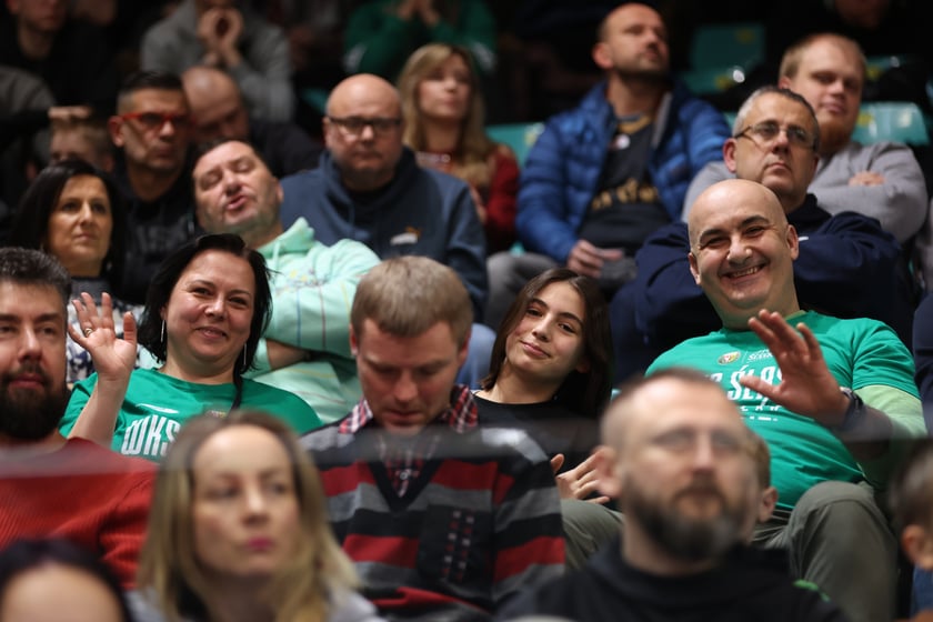 Śląsk Wrocław - Trefl Sopot, 23 grudnia 2023 r. - zdjęcia kibiców