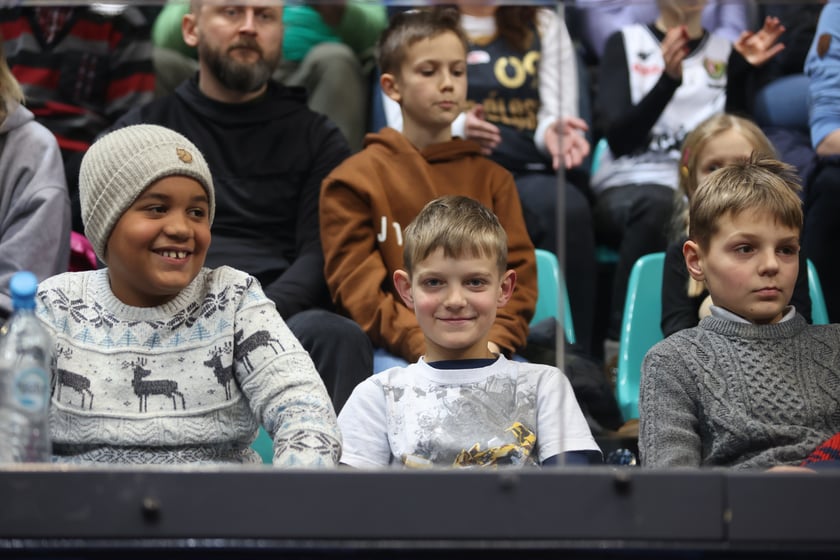 Śląsk Wrocław - Trefl Sopot, 23 grudnia 2023 r. - zdjęcia kibiców