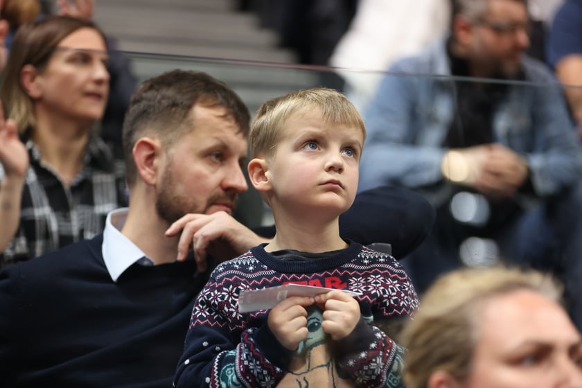 Śląsk Wrocław - Trefl Sopot, 23 grudnia 2023 r. - zdjęcia kibiców